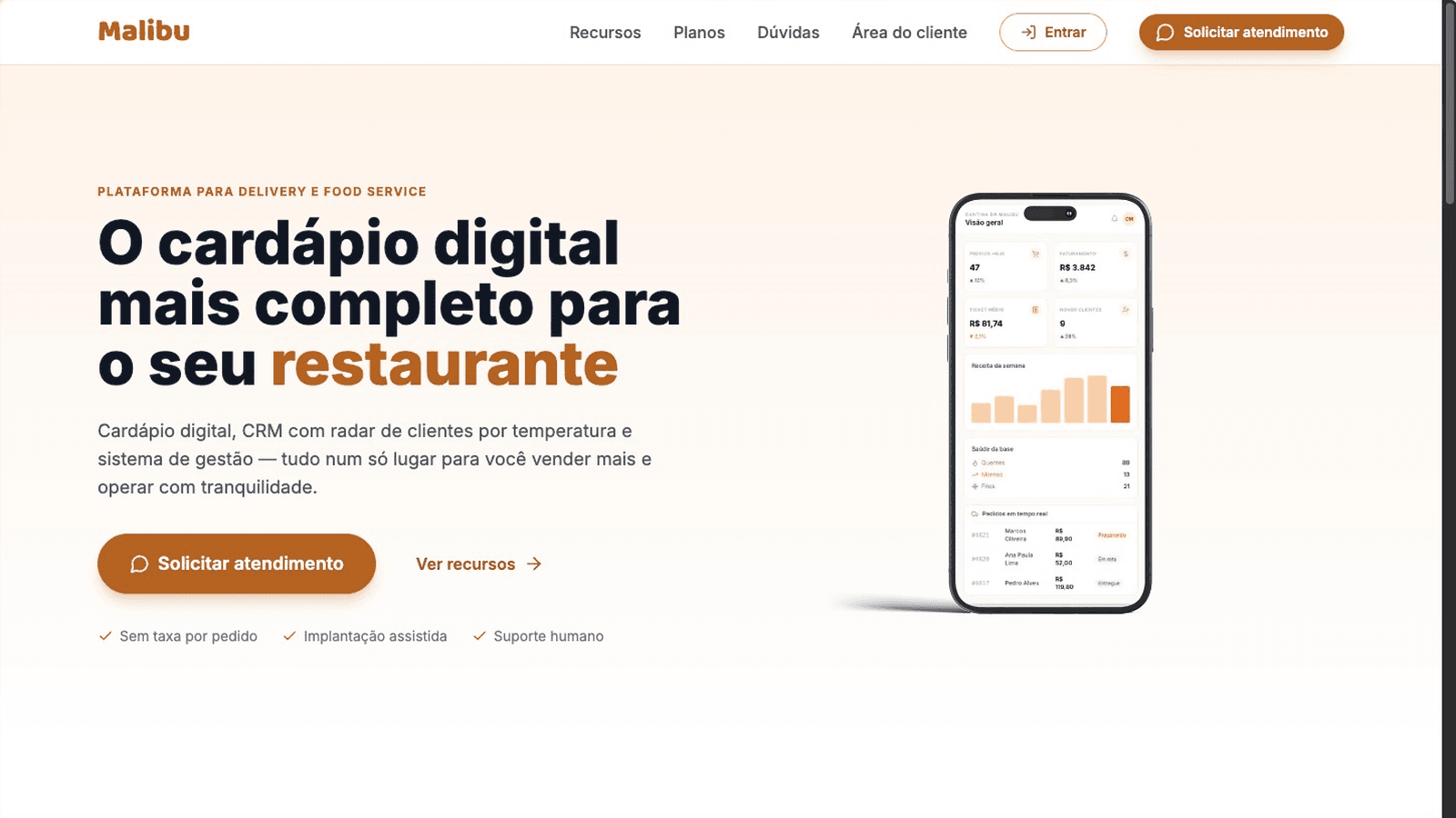 SOMOS MALIBU — FULLSTACK · SAAS · PRODUTO NO AR