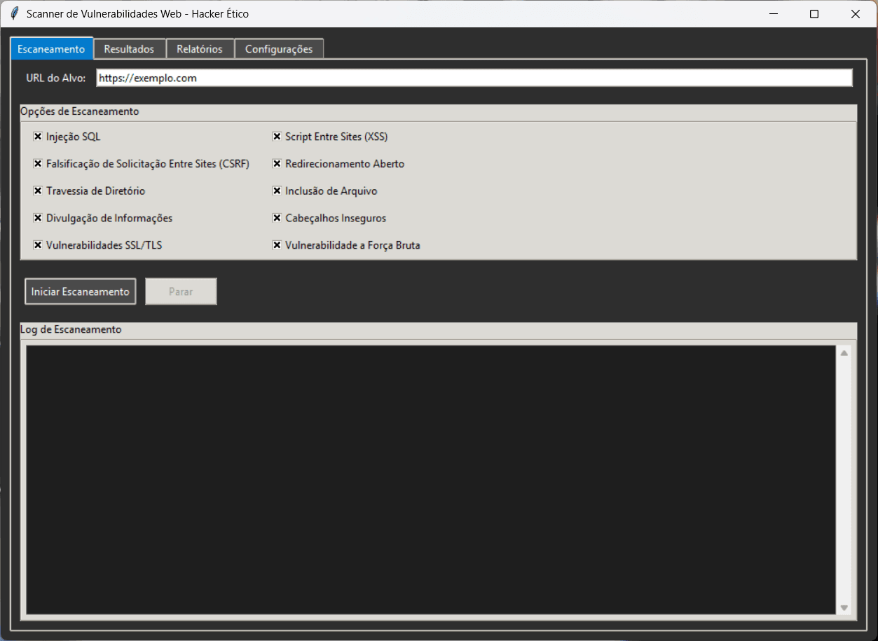 SCANNER DE VULNERABILIDADES — SEGURANÇA · FERRAMENTA